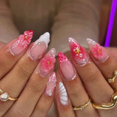 Luxury Handmade 3D Press-On Nails - Premium Reusable Gel Fake Nails - Multiple Styles & Designs Available
