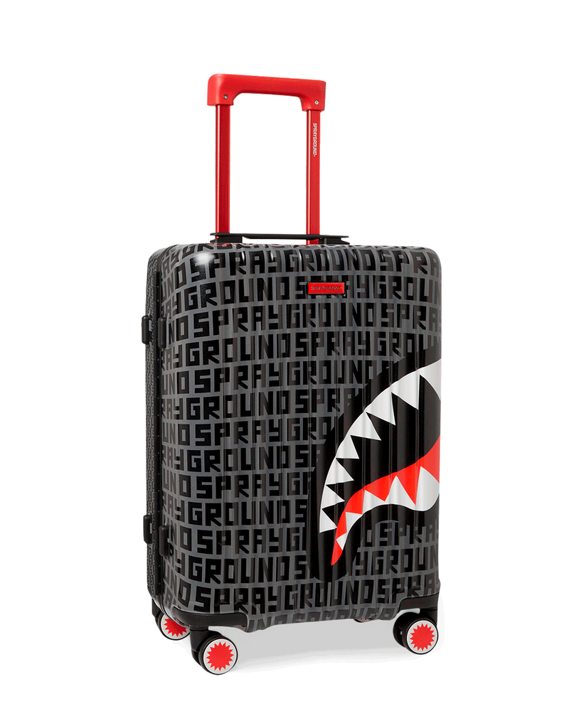 SHARKFINITY STEALTH PILOT SHARKNAUTICS HARDSHELL CARRY-ON LUGGAGE